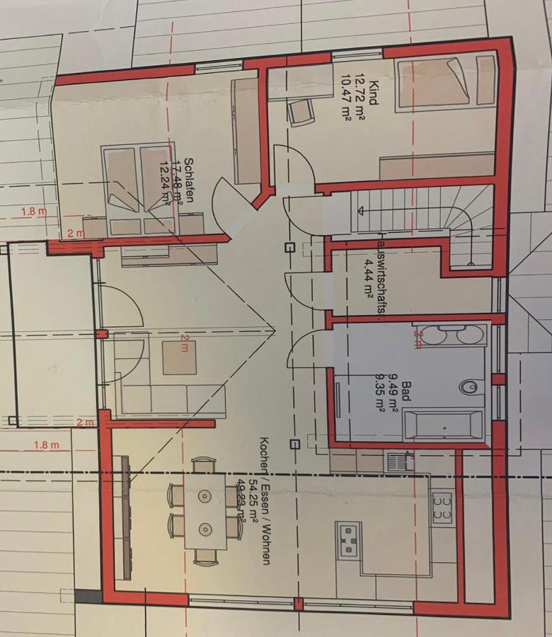 23 Neu Erbaute Ferienwohnung Mit Schloss- Und Panoramablick ฮาลเบลค ภายนอก รูปภาพ